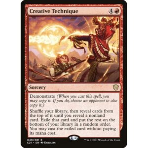 Commander 2021 - 49 - Creative Technique - Rare - R - Non-foil (Front)