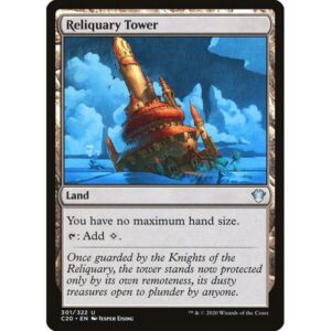 Commander 2020 - 301 - Reliquary Tower - Uncommon - C - Non-foil (Front)