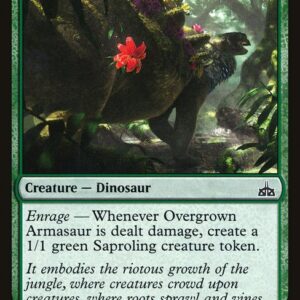 The List - RIX-141 - Overgrown Armasaur - Common - G - Non-foil (Front)