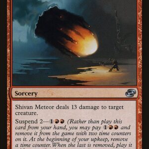 The List - PLC-106 - Shivan Meteor - Uncommon - R - Non-foil (Front)