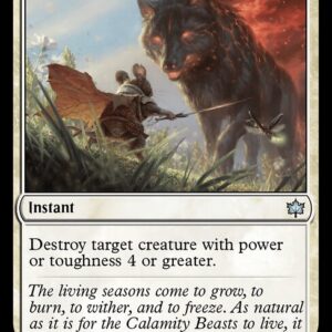 Bloomburrow - 27 - Repel Calamity - Uncommon - W - Non-foil (Front)
