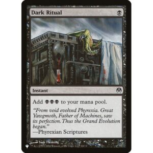 The List - DDE-18 - Dark Ritual - Common - B - Non-foil (Front)