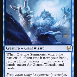 Kaldheim Promos - 52p - Cyclone Summoner - Rare - U - Foil - Promo (Front)