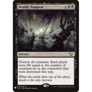 The List - C15-19 - Deadly Tempest - Rare - B - Non-foil (Front)