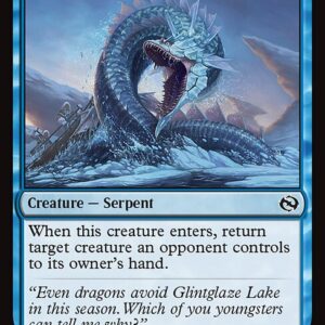 Tarkir: Dragonstorm - 49 - Iceridge Serpent - Common - U - Foil (Front)