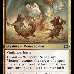 Bloomburrow - 231 - Seedglaive Mentor - Uncommon - WR - Non-foil (Front)