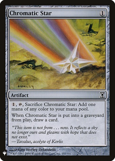 The List - TSP-251 - Chromatic Star - Common - C - Non-foil (Front)