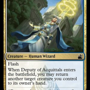Ravnica Remastered - 177 - Deputy of Acquittals - Common - WU - Non-foil (Front)