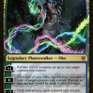 The List - ELD-309 - Oko, the Trickster - Mythic - UG - Non-foil - Promo (Front)