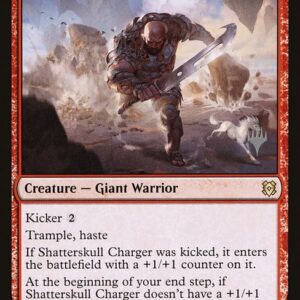 Zendikar Rising Promos - 159p - Shatterskull Charger - Rare - R - Non-foil - Promo (Front)
