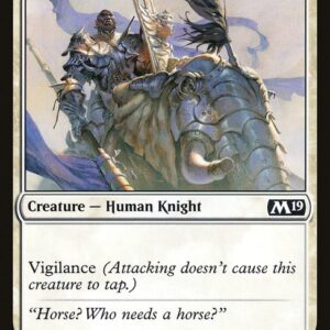The List - M19-18 - Knight of the Tusk - Common - W - Non-foil (Front)