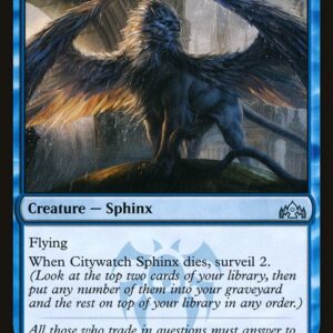 The List - GRN-33 - Citywatch Sphinx - Uncommon - U - Non-foil (Front)