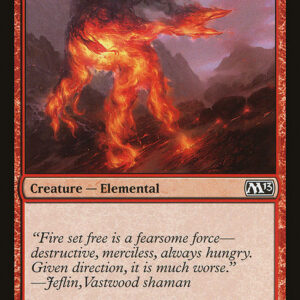 Magic 2013 - 130 - Fire Elemental - Common - R - Non-foil (Front)