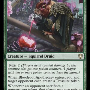 Bloomburrow Commander - 27 - Bloodroot Apothecary - Rare - G - Non-foil (Front)
