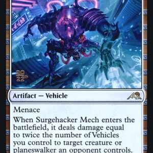 Kamigawa: Neon Dynasty Promos - 260s - Surgehacker Mech - Rare - C - Foil - Datestamped Promo (Front)