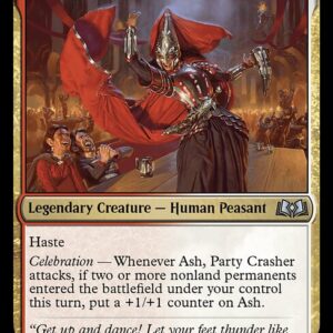 Wilds of Eldraine - 201 - Ash, Party Crasher - Uncommon - WR - Non-foil (Front)