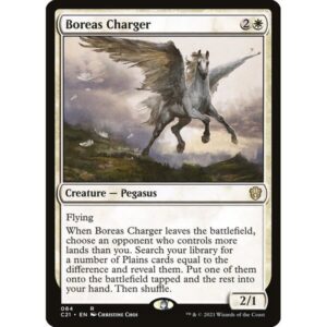Commander 2021 - 84 - Boreas Charger - Rare - W - Non-foil (Front)