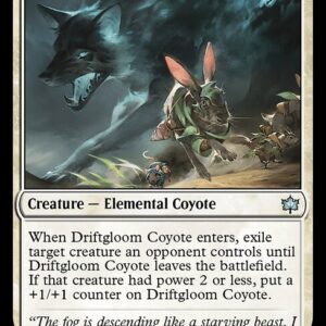 Bloomburrow - 11 - Driftgloom Coyote - Uncommon - W - Non-foil (Front)
