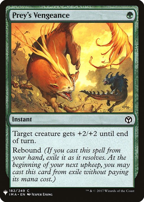 The List - IMA-182 - Prey's Vengeance - Common - G - Non-foil (Front)