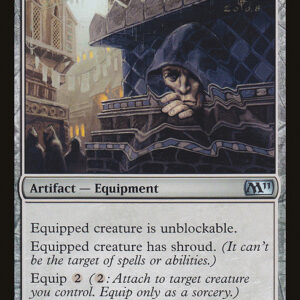 Magic 2011 - 221 - Whispersilk Cloak - Uncommon - C - Foil (Front)