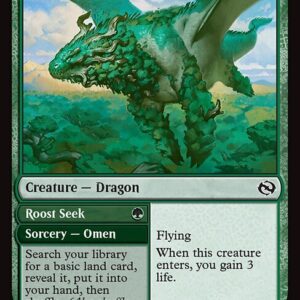 Tarkir: Dragonstorm - 157 - Sagu Wildling // Roost Seek - Common - G - Foil (Front)