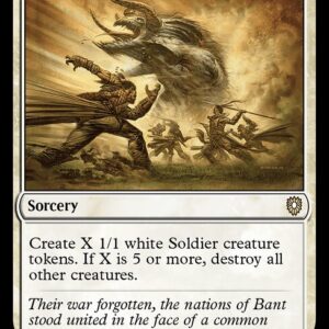 Bloomburrow Commander - 146 - Martial Coup - Rare - W - Non-foil (Front)