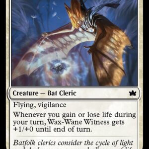 Bloomburrow - 39 - Wax-Wane Witness - Common - W - Non-foil (Front)
