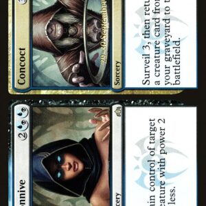 Guilds of Ravnica Promos - 222s - Connive // Concoct - Rare - UB - Foil - Datestamped Promo (Front)