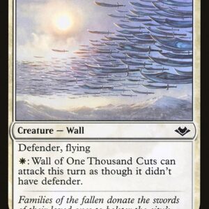 The List - MH1-36 - Wall of One Thousand Cuts - Common - W - Non-foil (Front)
