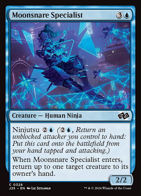 Foundations Jumpstart - 328 - Moonsnare Specialist - Common - U - Non-foil (Front)