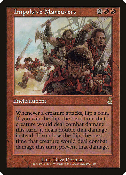 Odyssey - 197 - Impulsive Maneuvers - Rare - R - Non-foil (Front)