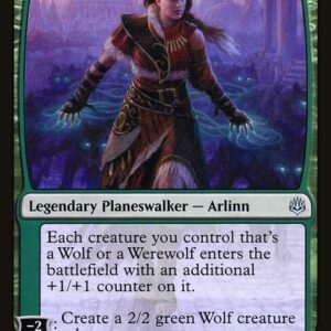 The List - WAR-150 - Arlinn, Voice of the Pack - Uncommon - G - Non-foil (Front)