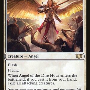 The List - C14-1 - Angel of the Dire Hour - Rare - W - Non-foil (Front)