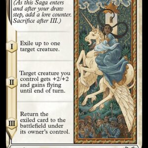 Wilds of Eldraine - 23 - The Princess Takes Flight - Uncommon - W - Non-foil (Front)