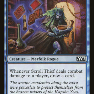 Magic 2013 - 66 - Scroll Thief - Common - U - Non-foil (Front)