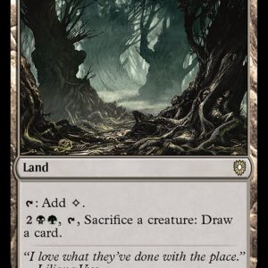 Bloomburrow Commander - 309 - Grim Backwoods - Rare - C - Non-foil (Front)