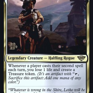 Tales of Middle-earth Promos - 213s - Lotho, Corrupt Shirriff - Rare - WB - Foil - Datestamped Promo (Front)