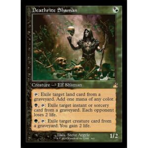 Ravnica Remastered - 363 - Deathrite Shaman - Rare - BG - Non-foil (Front)