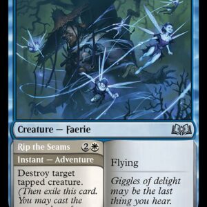 Wilds of Eldraine - 239 - Threadbind Clique // Rip the Seams - Uncommon - U - Non-foil (Front)