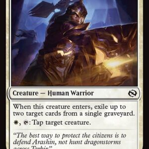 Tarkir: Dragonstorm - 3 - Arashin Sunshield - Common - W - Foil (Front)