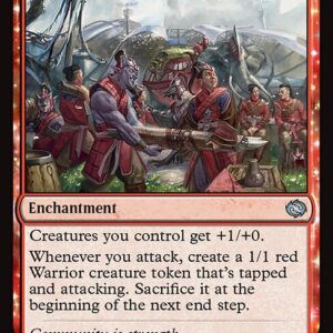 Tarkir: Dragonstorm - 131 - War Effort - Uncommon - R - Foil (Front)