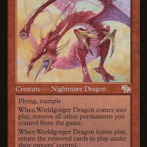 The List - JUD-103 - Worldgorger Dragon - Rare - R - Non-foil (Front)