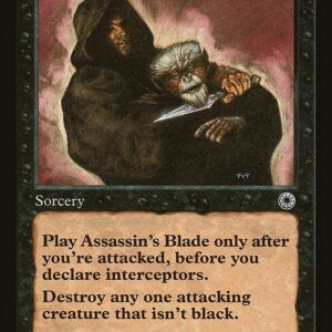 The List - POR-80 - Assassin's Blade - Uncommon - B - Non-foil (Front)