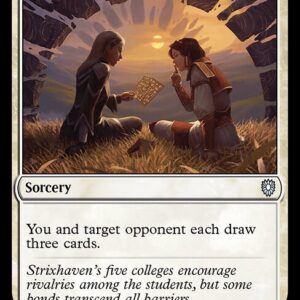 Bloomburrow Commander - 152 - Secret Rendezvous - Uncommon - W - Non-foil (Front)