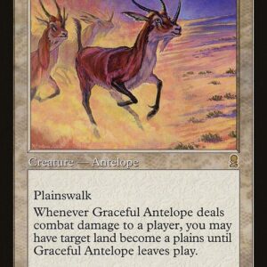 The List - ODY-24 - Graceful Antelope - Rare - W - Non-foil (Front)