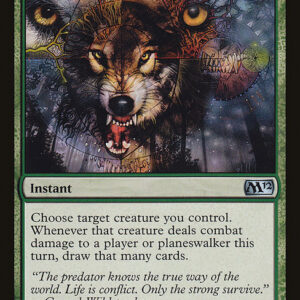 Magic 2012 - 180 - Hunter's Insight - Uncommon - G - Foil (Front)