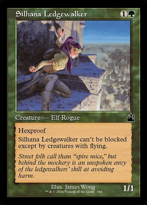 Ravnica Remastered - 354 - Silhana Ledgewalker - Common - G - Non-foil (Front)