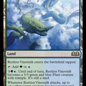 Wilds of Eldraine - 261 - Restless Vinestalk - Rare - C - Foil (Front)