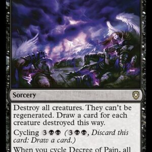 Bloomburrow Commander - 182 - Decree of Pain - Rare - B - Non-foil (Front)