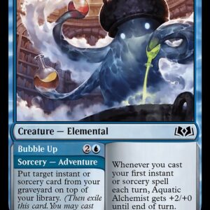 Wilds of Eldraine - 40 - Aquatic Alchemist // Bubble Up - Common - U - Non-foil (Front)